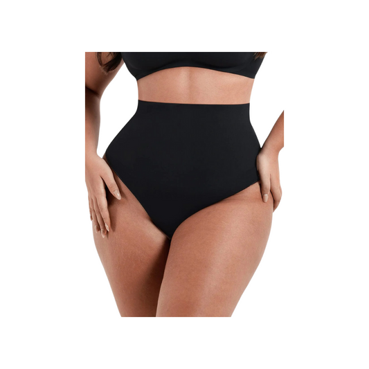 AP Seamless Shapewear Low Thong - Black